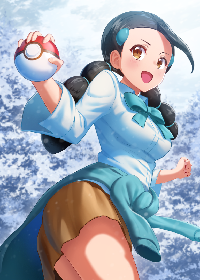 candice (pokemon and 1 more) drawn by mikomiko_(mikomikosu)
