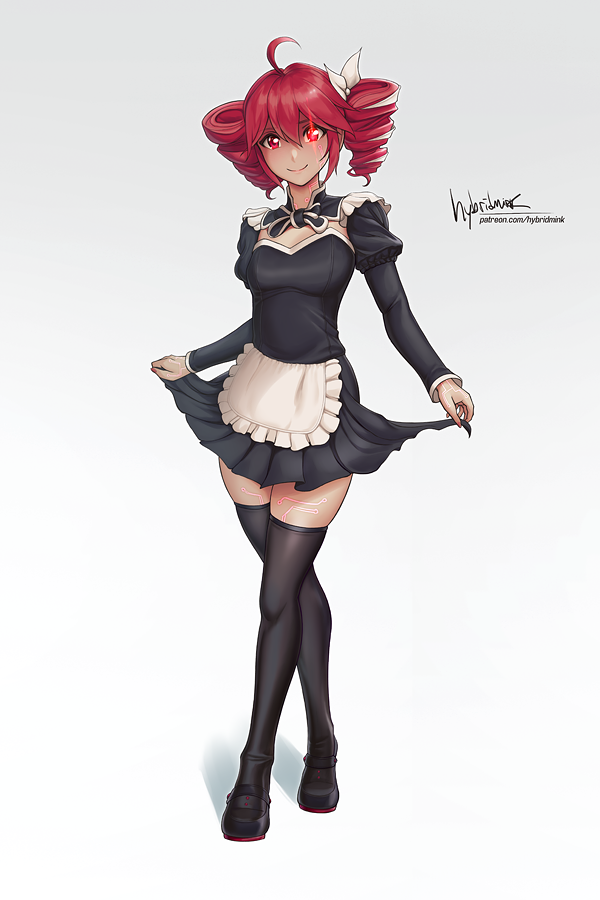 kasane teto (utau and 1 more) drawn by hybridmink