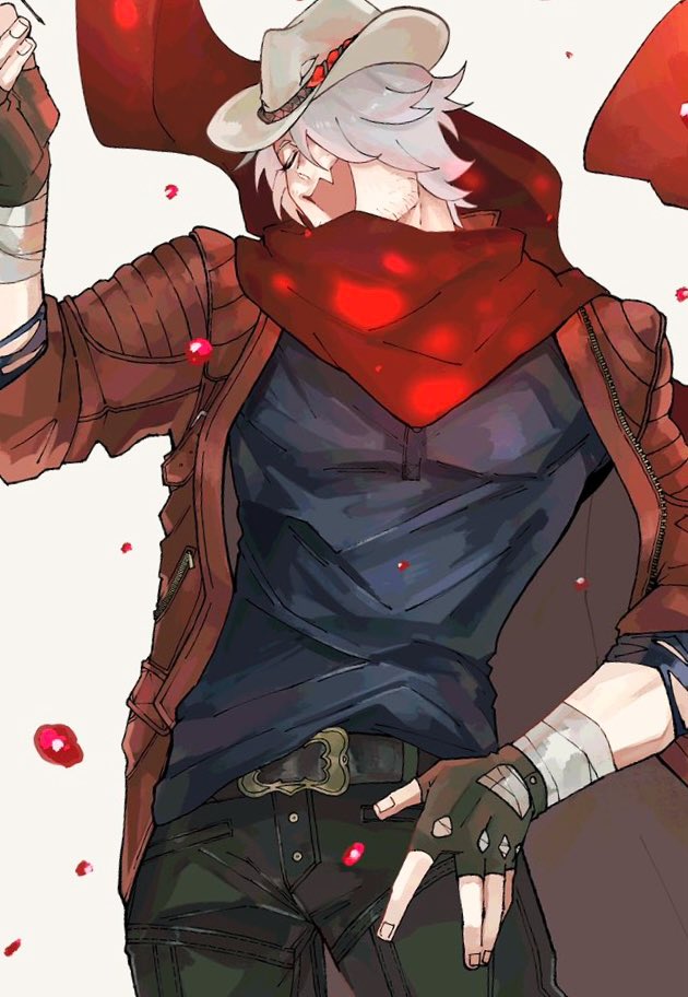dante (devil may cry and 1 more) drawn by moyashi_san4