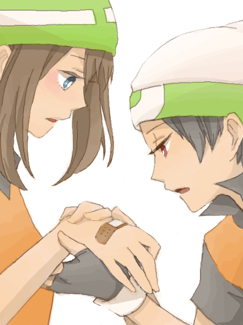 may and brendan (pokemon and 2 more) drawn by koutetsu_(tegaki)