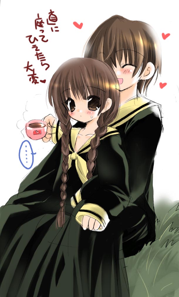 shimazu yoshino and hasekura rei (maria-sama ga miteru)