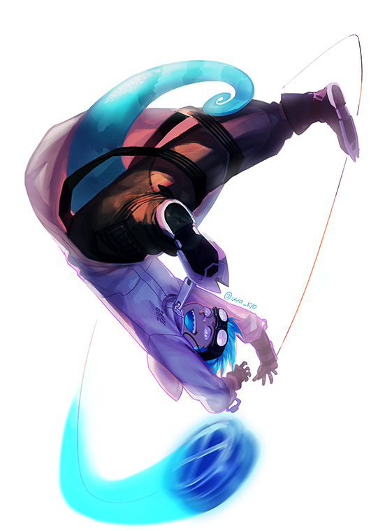 ethan (arknights) drawn by sora-ya_(uya_kyo)