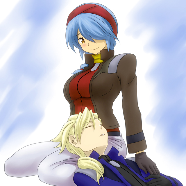 asemu asuno and arisa gunhale (gundam and 1 more) drawn by watarui