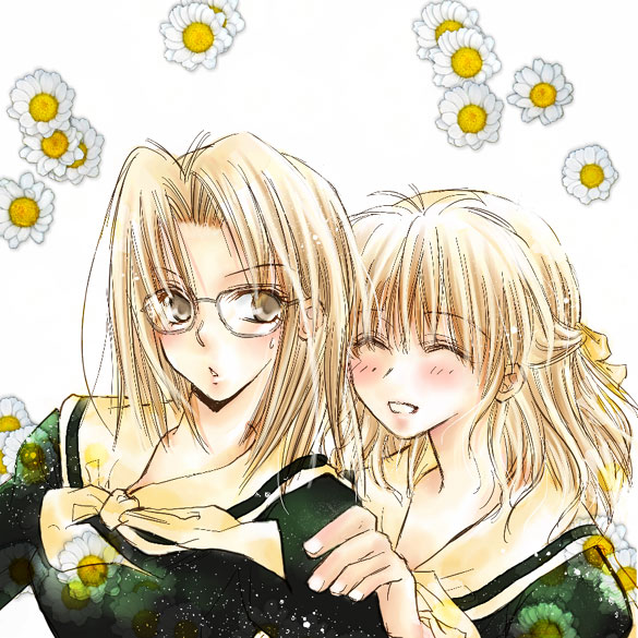 takeshima tsutako and naitou shouko (maria-sama ga miteru)