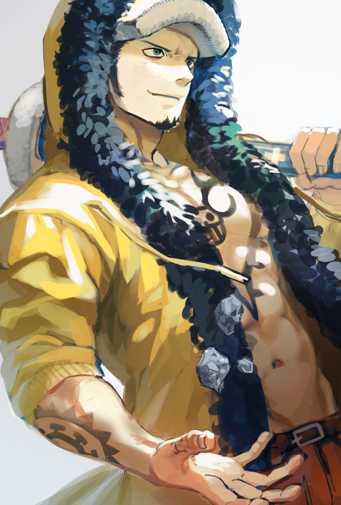 trafalgar law (one piece) drawn by santagawa