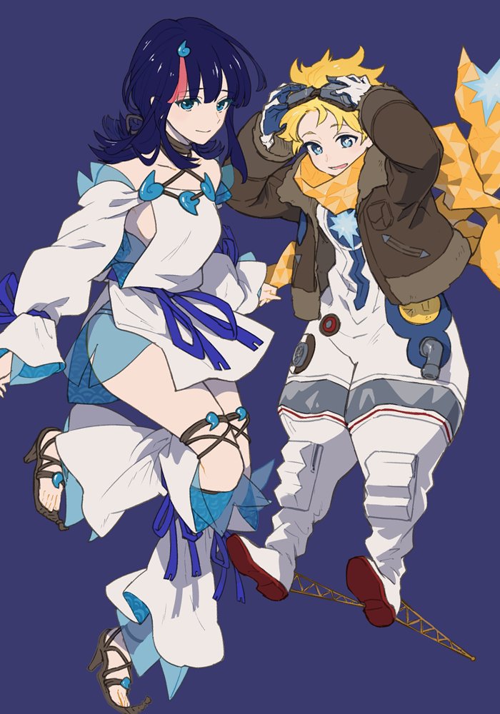 utsumi erice and voyager (fate and 1 more) drawn by isshoku_(shiki)