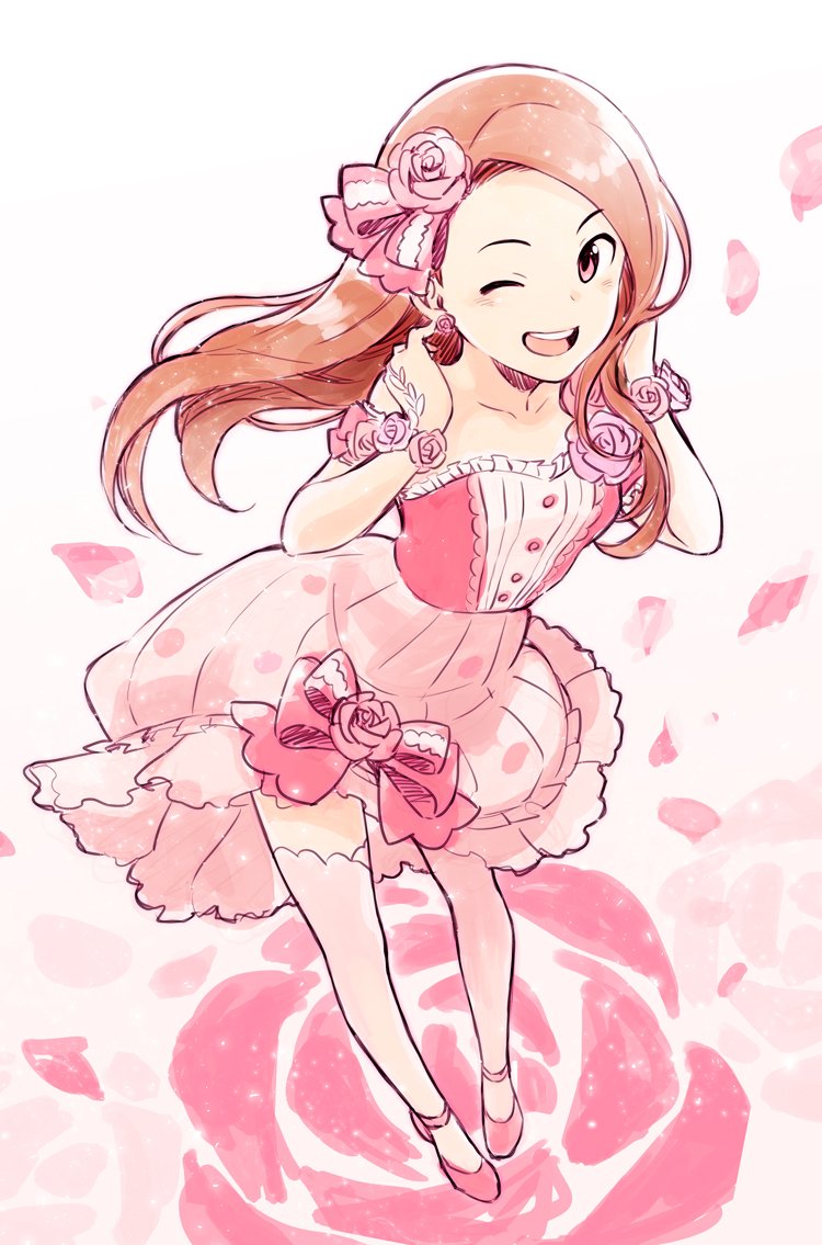 minase iori (idolmaster and 2 more) drawn by nonaka_nono