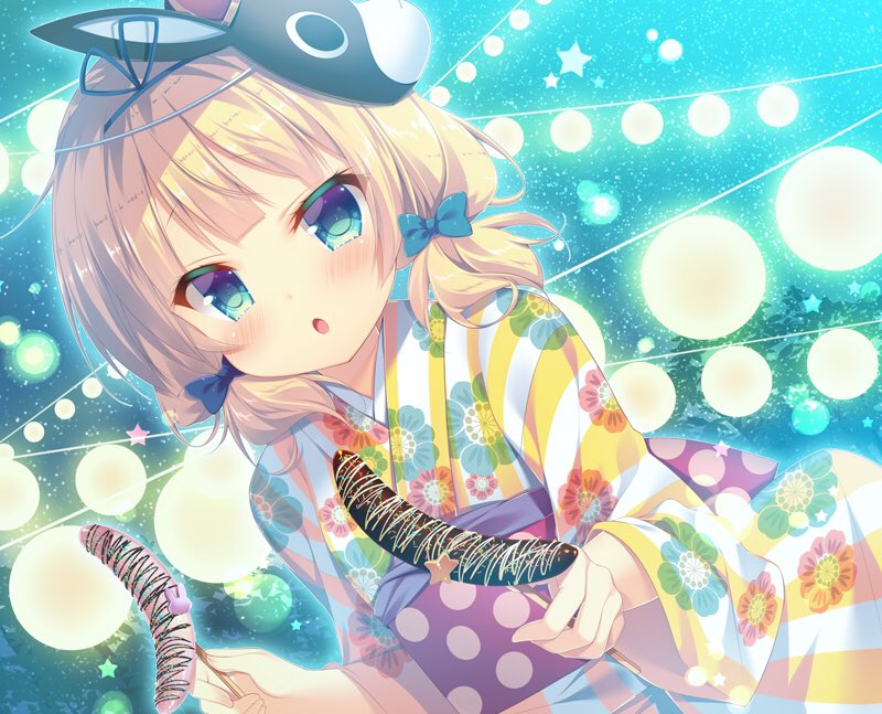 kirima syaro (gochuumon wa usagi desu ka?) drawn by mitsumomo_mamu