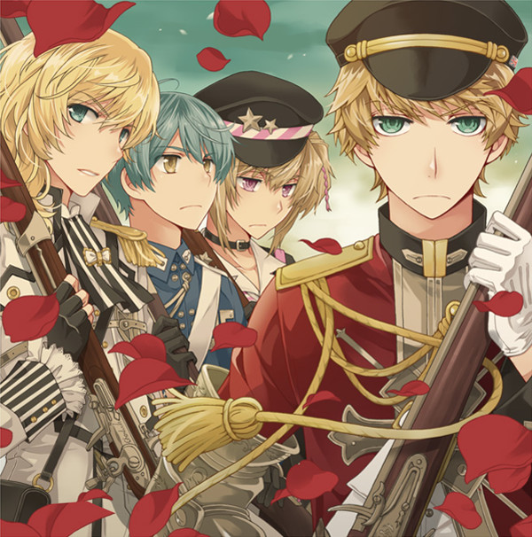 charleville, brown bess, kentucky, and springfield (senjuushi and 1 more) drawn by kinoshita_sakura