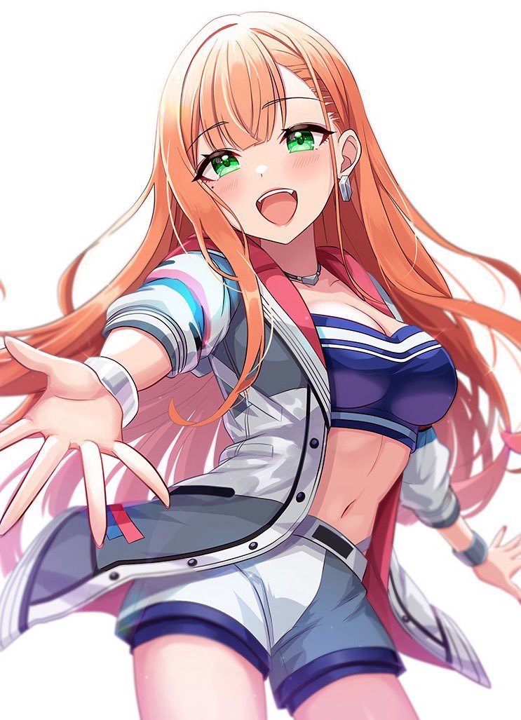 shiun sumika (idolmaster and 1 more) drawn by sakura_ran