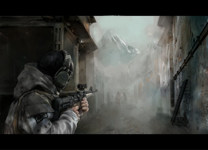 ghost (call of duty and 1 more) drawn by babyfoxcc