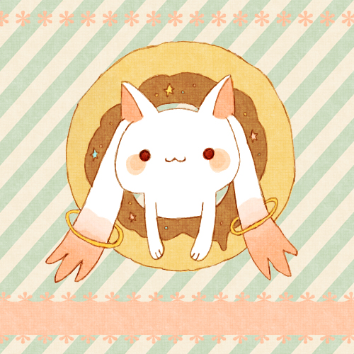 kyubey (mahou shoujo madoka magica) drawn by shiro-pome