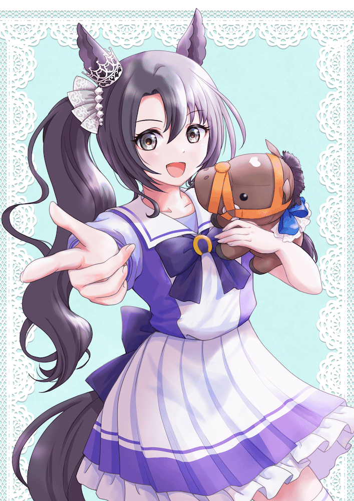 satono crown and tastiera (umamusume) drawn by terao_hiromu