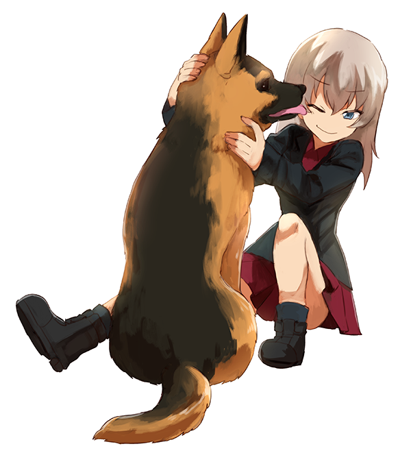 itsumi erika (girls und panzer) drawn by oono_imo