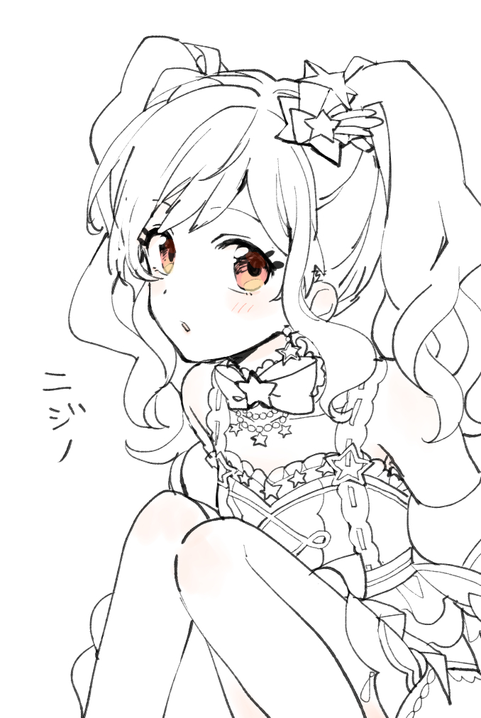 nijino yume (aikatsu! and 1 more) drawn by popoin