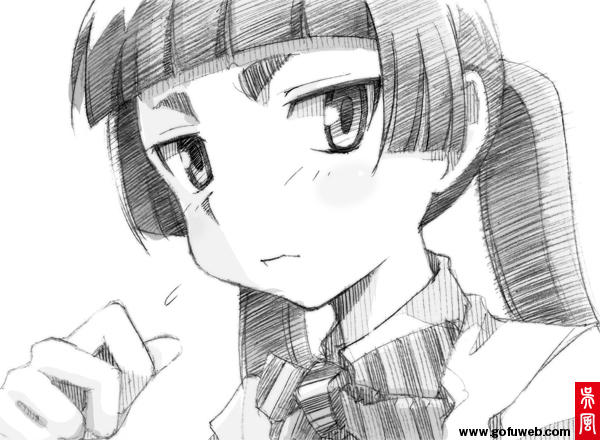 kamiki izumo (ao no exorcist) drawn by gofu