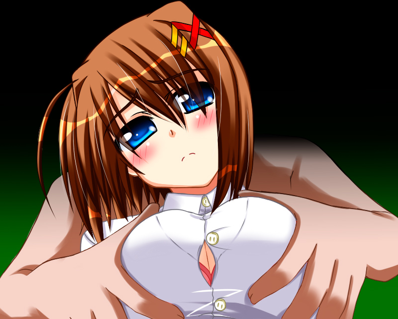 yagami hayate (lyrical nanoha and 1 more) drawn by lask