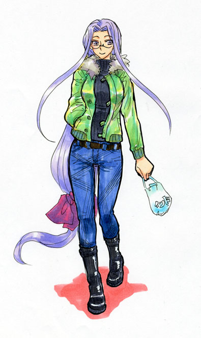 medusa (fate and 1 more) drawn by kikuta