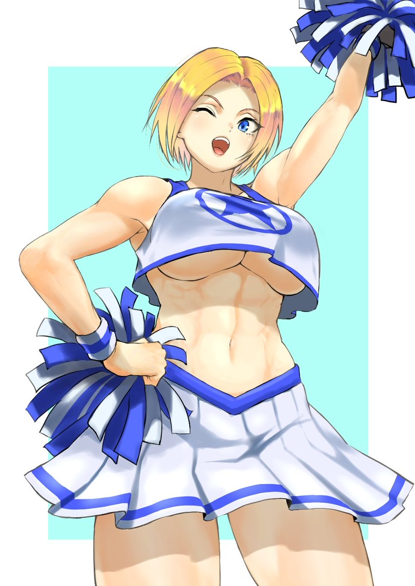blue mary (the king of fighters and 1 more) drawn by anagumasan
