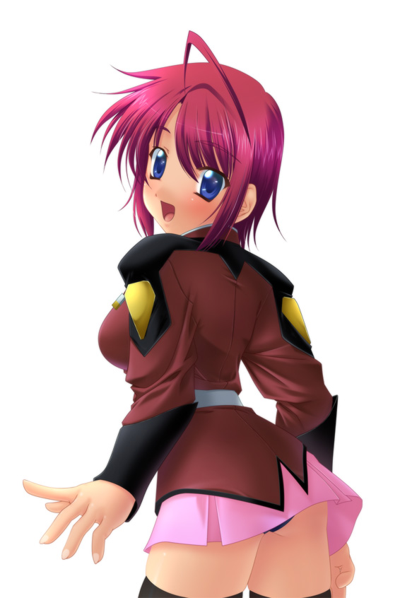 lunamaria hawke (gundam and 2 more) drawn by ishii_akira