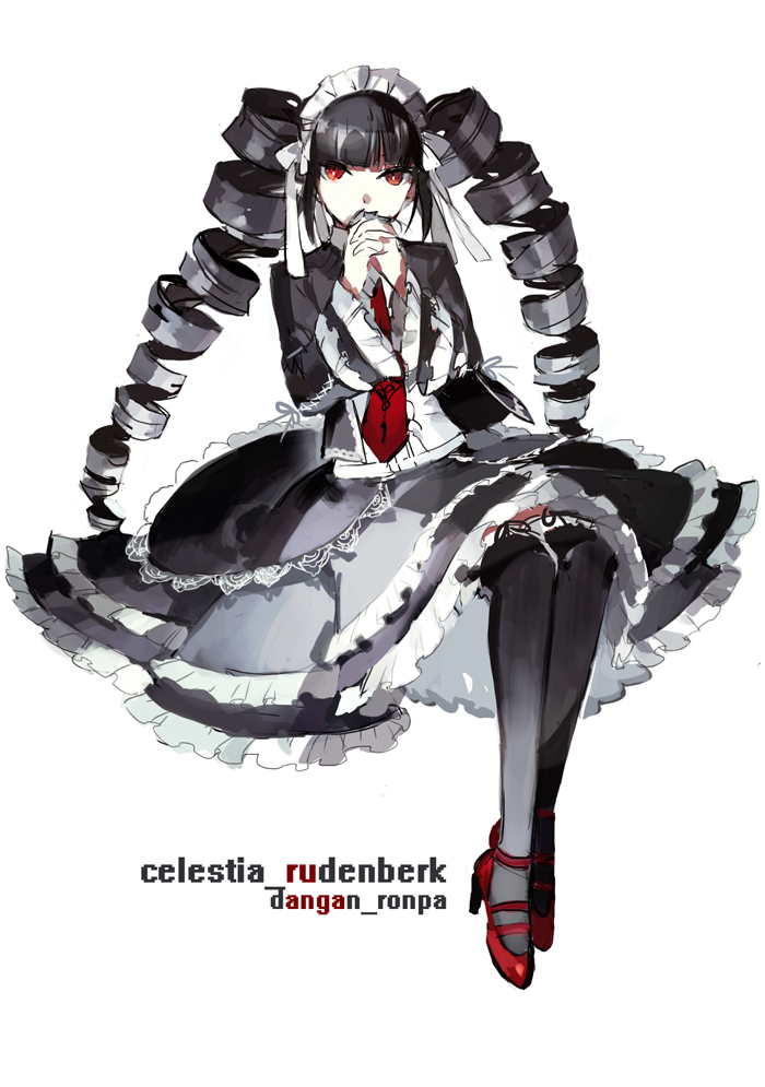 celestia ludenberg (danganronpa and 1 more) drawn by starshadowmagician