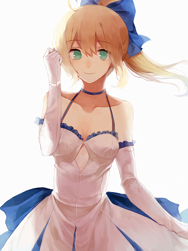 artoria pendragon and saber (fate and 1 more) drawn by aa386993338