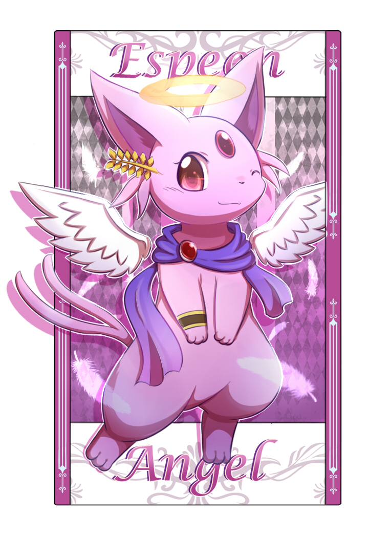 espeon (pokemon) drawn by ivan_(ffxazq)