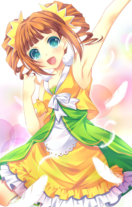 takatsuki yayoi (idolmaster and 1 more) drawn by mitsumomo_mamu