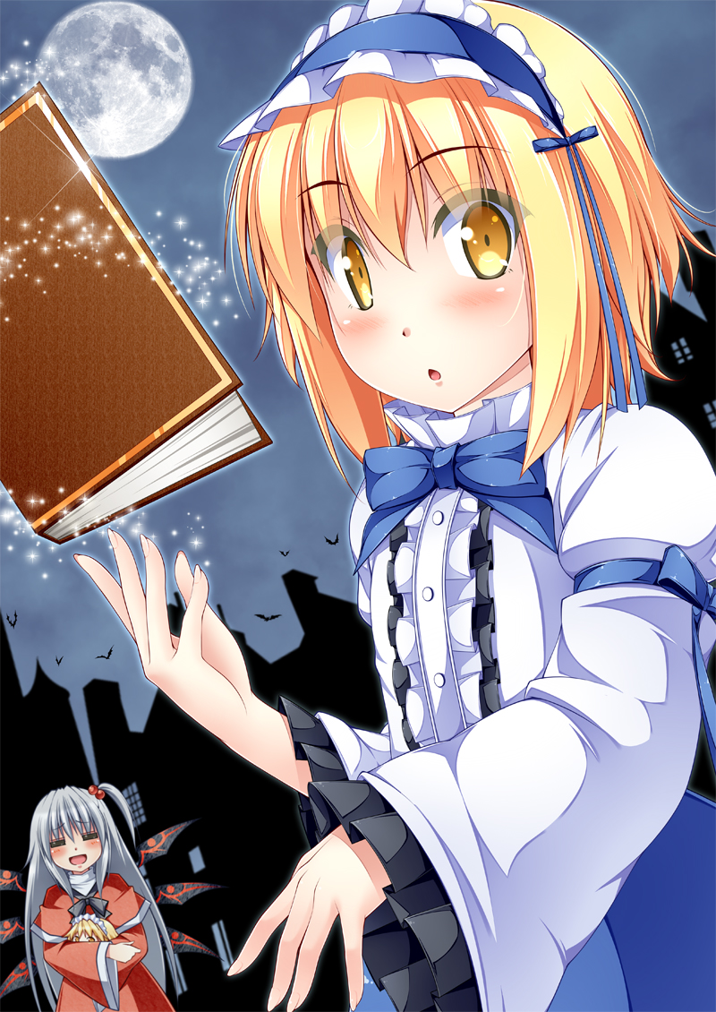 alice margatroid, shinki, and yumeko (touhou) drawn by anni_minto