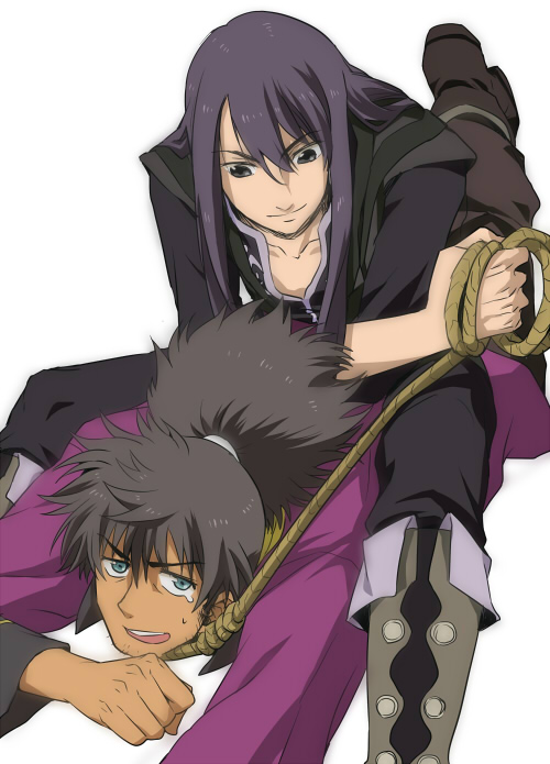 yuri lowell and raven (tales of and 1 more) drawn by housui_(g3hopes)