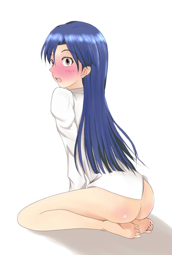 kisaragi chihaya (idolmaster and 1 more) drawn by willwind30
