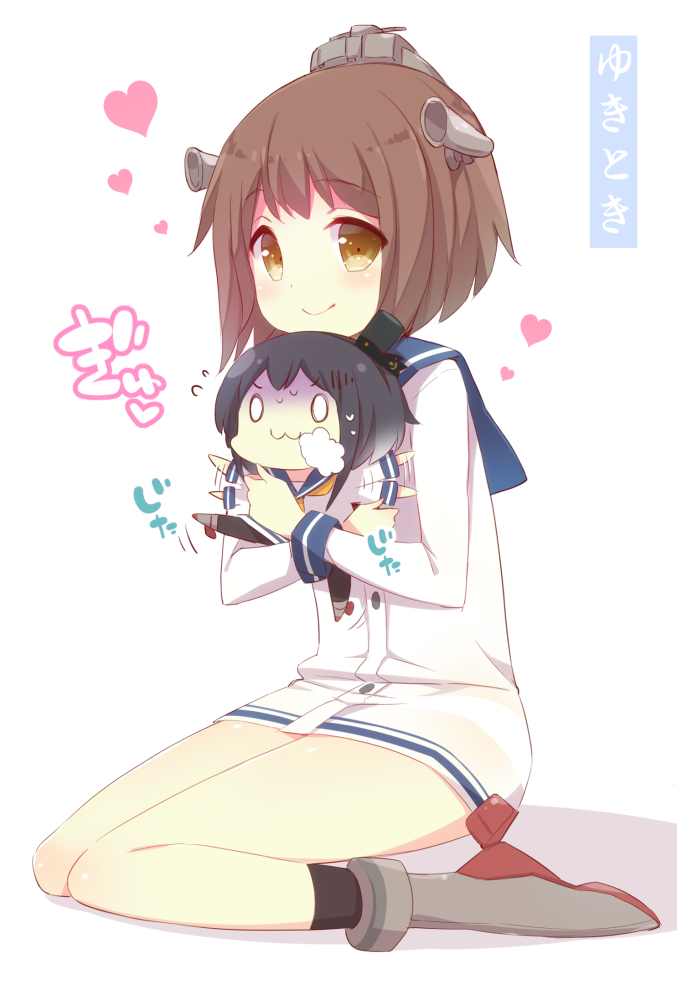 yukikaze and tokitsukaze (kantai collection) drawn by watanon_(gakushokutei)