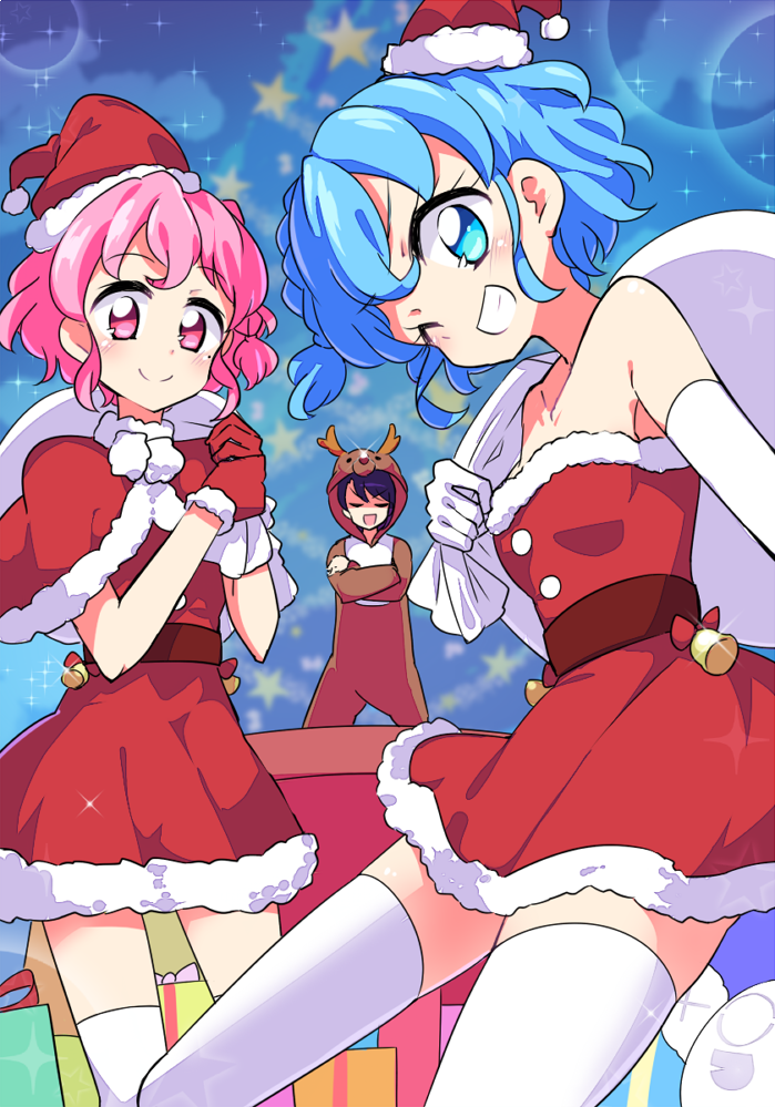 reona west, dorothy west, and toudou shion (pretty series and 1 more) drawn by akagi_(sk0127aho)
