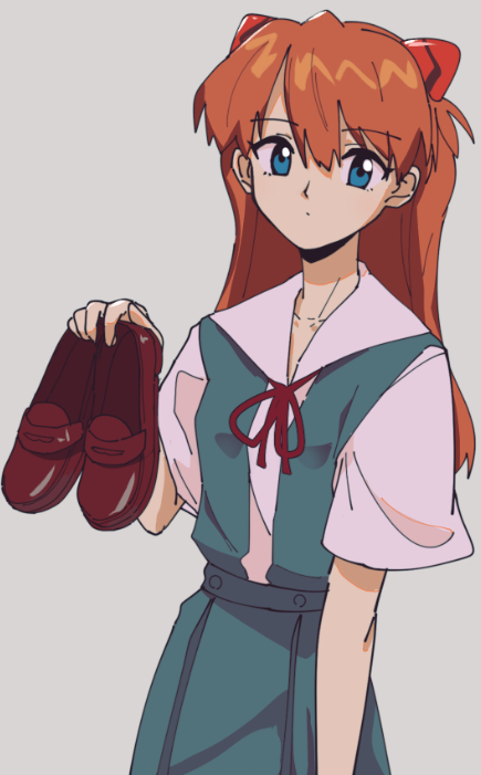 souryuu asuka langley (neon genesis evangelion) drawn by nzeneee