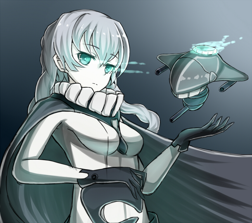 wo-class aircraft carrier and enemy aircraft (kantai collection) drawn by yakob_labo
