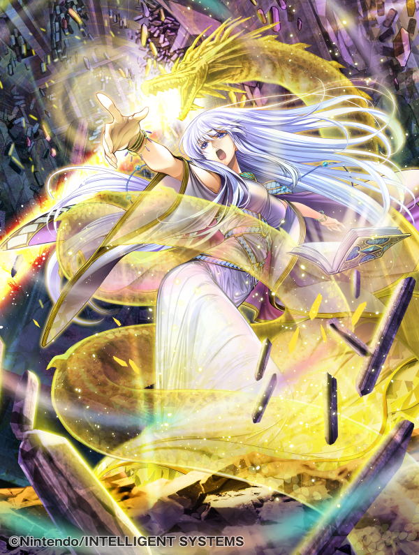 julia and naga (fire emblem and 2 more) drawn by toyota_saori