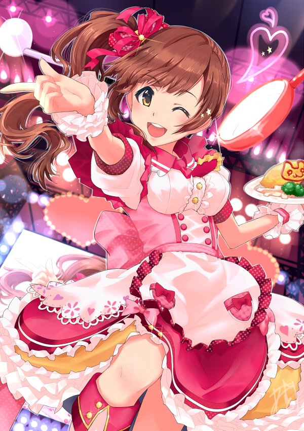 igarashi kyoko (idolmaster and 2 more) drawn by mistrail