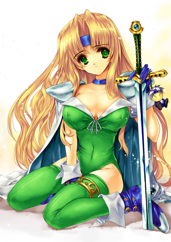 celes chere and locke cole (final fantasy and 1 more) drawn by okonogi_noi