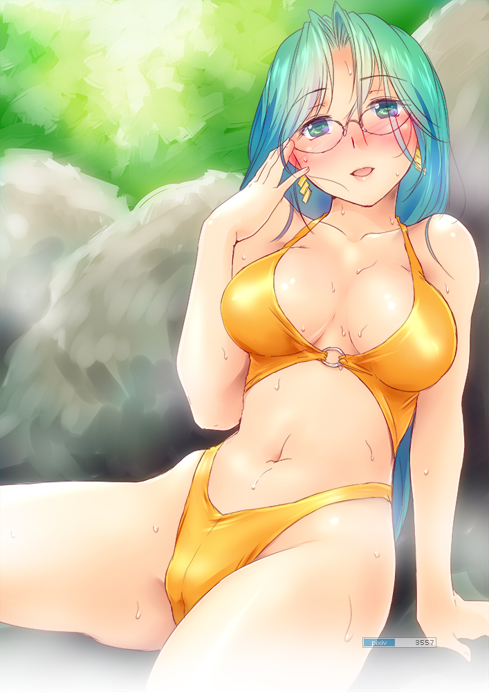 randou serika (super real mahjong) drawn by yagisaka_seto
