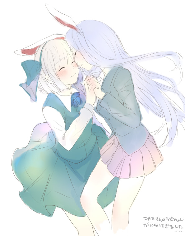 konpaku youmu and reisen udongein inaba (touhou) drawn by ume_(plumblossom)