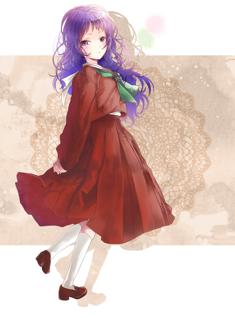 sakuma miyako (kirisame ga furu mori) drawn by hinano_(riyuko)