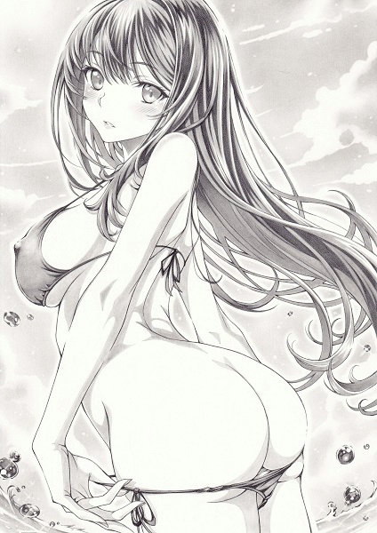 inoue takina (lycoris recoil) drawn by mikuro