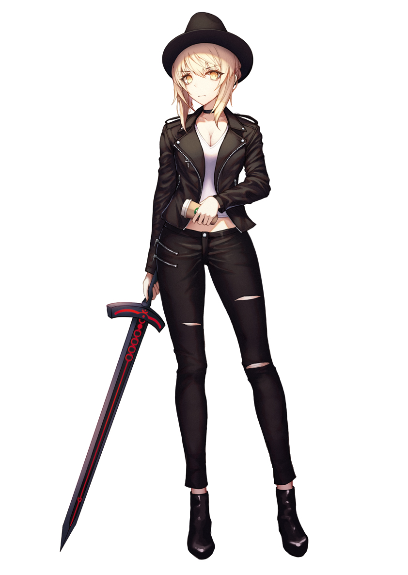 artoria pendragon and saber alter (fate and 1 more) drawn by inho_song