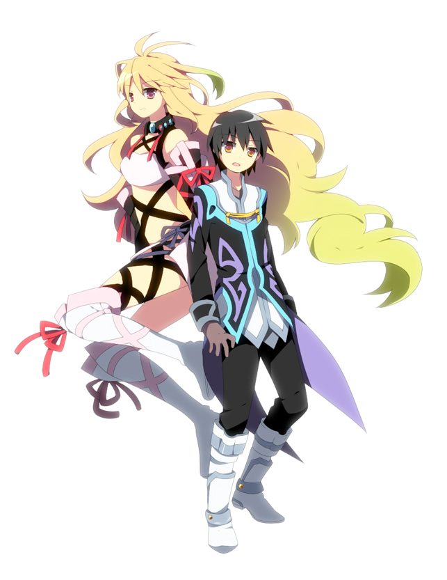 milla maxwell and jude mathis (tales of and 1 more) drawn by soranagi