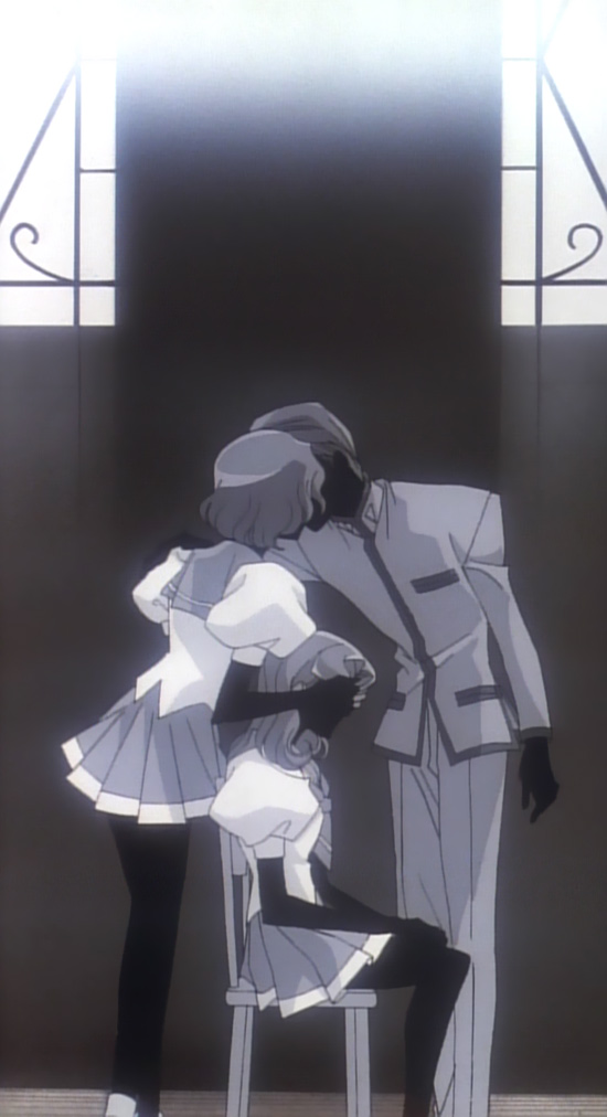 arisugawa juri and takatsuki shiori (shoujo kakumei utena)