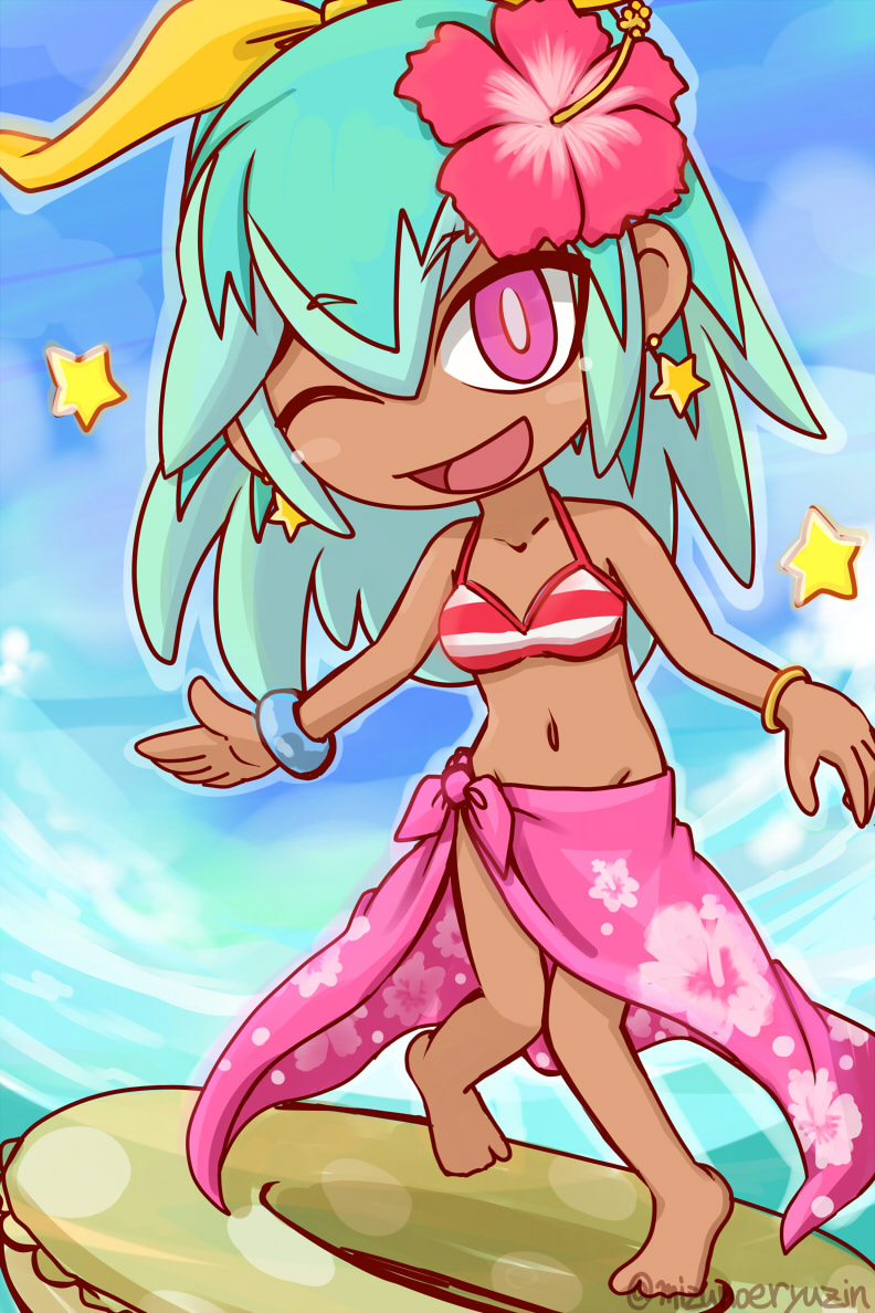 beachhime (youkai watch and 1 more) drawn by ryuzin