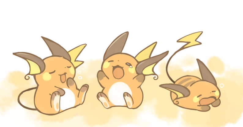 raichu (pokemon) drawn by konanbo