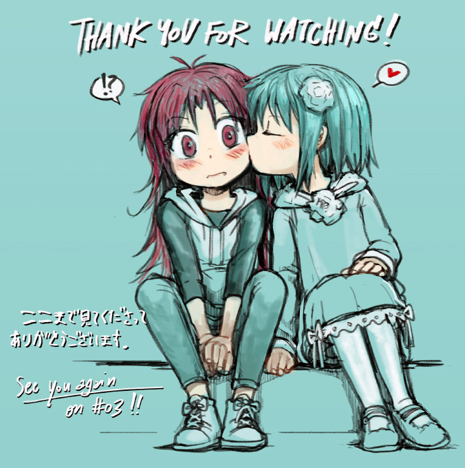 miki sayaka and sakura kyoko (mahou shoujo madoka magica and 1 more) drawn by silverxp