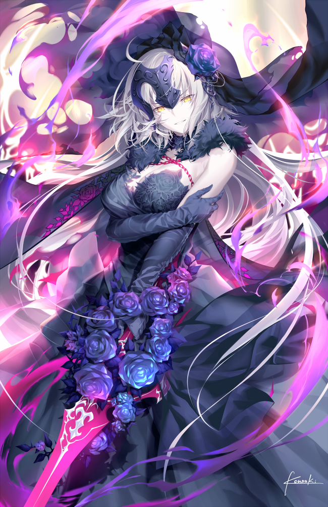 jeanne d'arc alter (fate and 1 more) drawn by kousaki_rui