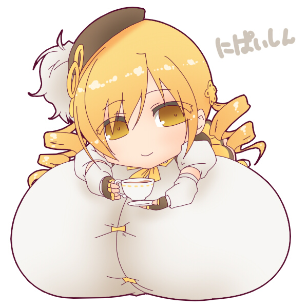 tomoe mami (mahou shoujo madoka magica) drawn by mnjs